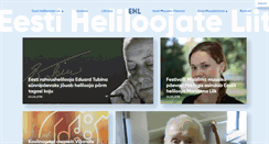 Desktop Screenshot of helilooja.ee